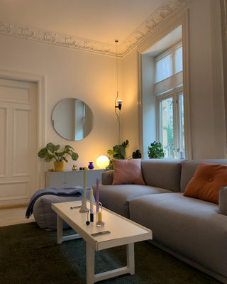 Kira Modern Metal Pendant Floor Lamp