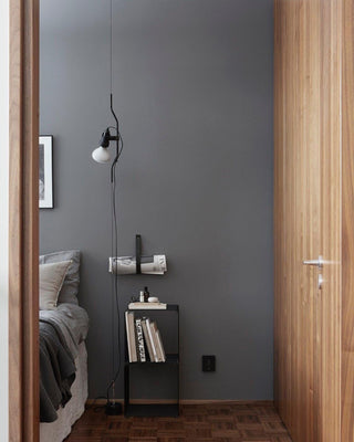 Kira Modern Metal Pendant Floor Lamp