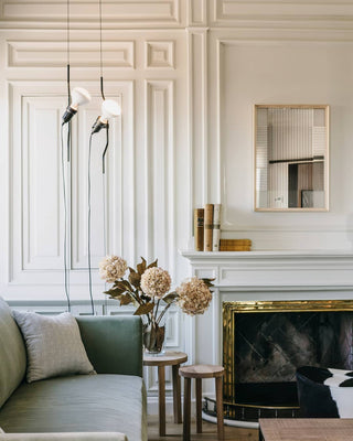 Kira Modern Metal Pendant Floor Lamp