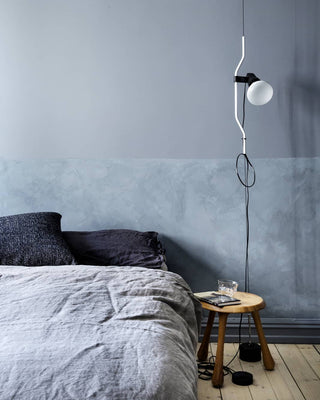 Kira Modern Metal Pendant Floor Lamp