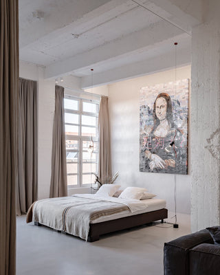 Kira Modern Metal Pendant Floor Lamp
