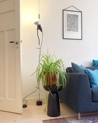 Kira Modern Metal Pendant Floor Lamp
