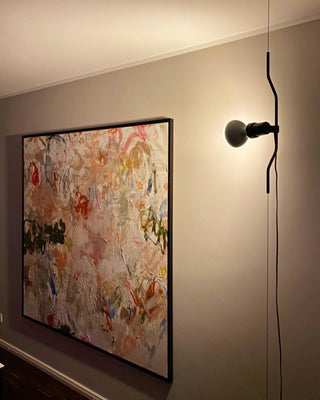 Kira Modern Metal Pendant Floor Lamp