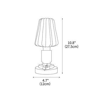 Pastry Contemporary Ceramic Table Lamp