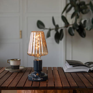 Pastry Contemporary Ceramic Table Lamp