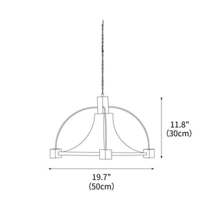 Pavilion Modern Fabric Pendant Light