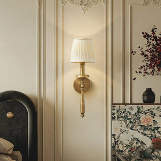 Celeste Classic Fabric Wall Sconce