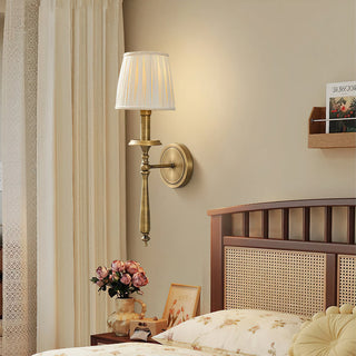 Celeste Classic Fabric Wall Sconce