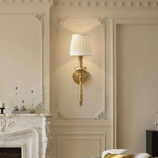 Celeste Classic Fabric Wall Sconce