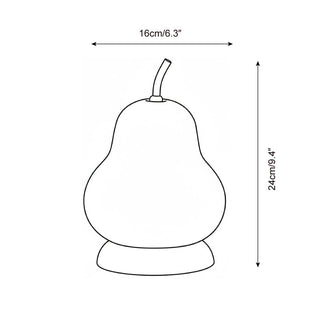 Saren Minimalist Glass Table Lamp
