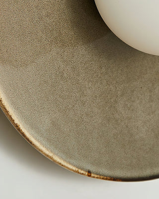 Maren Organic Ceramic Ring Wall Sconce