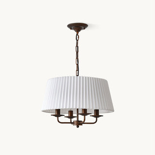 Pembroke Fabric Drum Chandelier