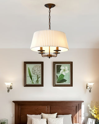 Pembroke Fabric Drum Chandelier