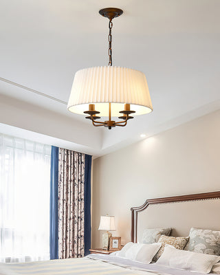 Pembroke Fabric Drum Chandelier