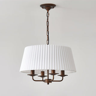 Pembroke Fabric Drum Chandelier