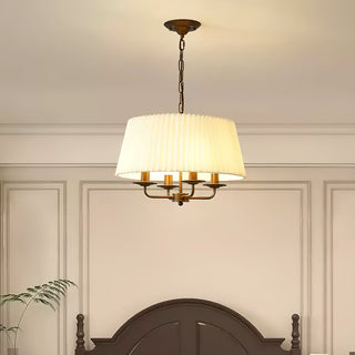Pembroke Fabric Drum Chandelier
