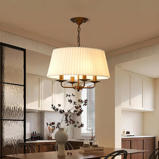 Pembroke Fabric Drum Chandelier