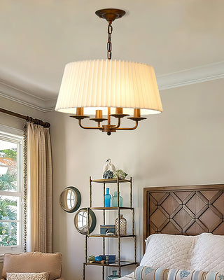 Pembroke Fabric Drum Chandelier