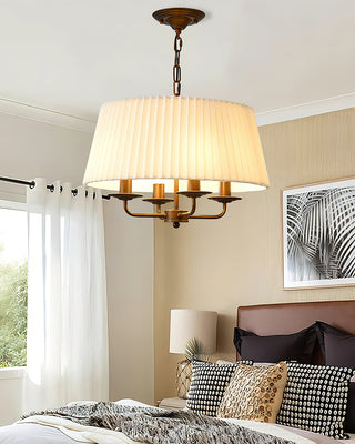 Pembroke Fabric Drum Chandelier