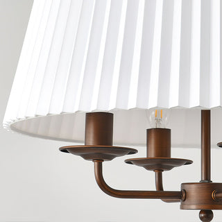 Pembroke Fabric Drum Chandelier