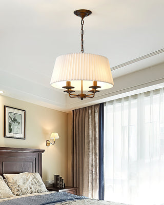 Pembroke Fabric Drum Chandelier