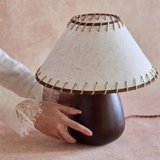 Milo Retro Wood Table Lamp