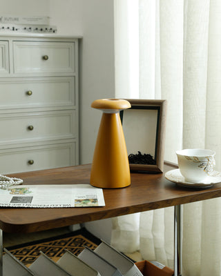 Percy Mustard Porcelain Table Lamp