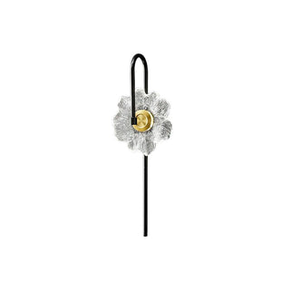 Petal Bloom Floral Glass Wall Sconce