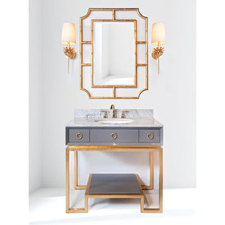 Floris Romantic Brass Wall Lamp