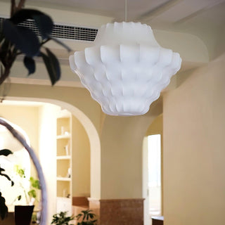 Phantom Sculptural Silk Pendant Light