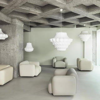 Phantom Sculptural Silk Pendant Light