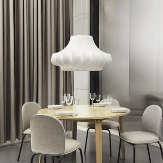 Phantom Sculptural Silk Pendant Light
