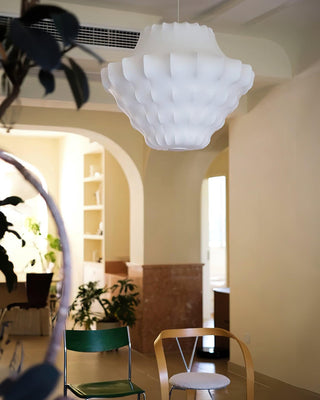 Phantom Sculptural Silk Pendant Light
