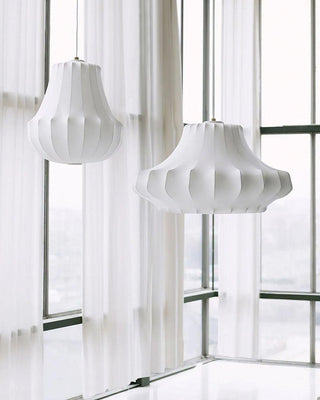 Phantom Sculptural Silk Pendant Light