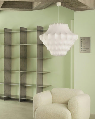 Phantom Sculptural Silk Pendant Light