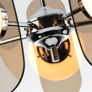 Phosphorescent Modern Glass Chandelier