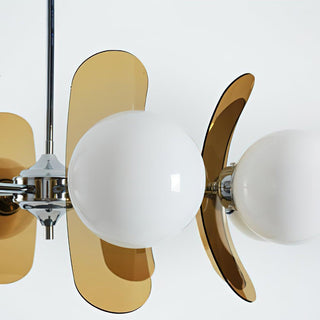 Phosphorescent Modern Glass Chandelier