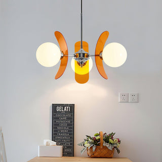 Phosphorescent Modern Glass Chandelier