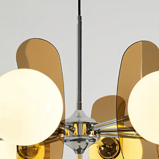 Phosphorescent Modern Glass Chandelier