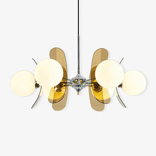 Phosphorescent Modern Glass Chandelier