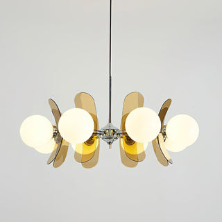 Phosphorescent Modern Glass Chandelier