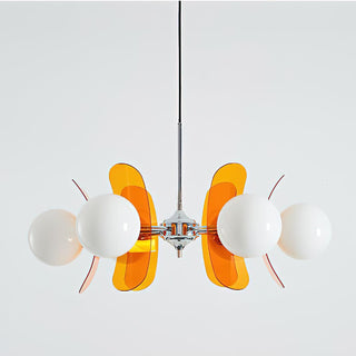 Phosphorescent Modern Glass Chandelier