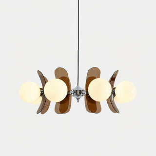 Phosphorescent Modern Glass Chandelier