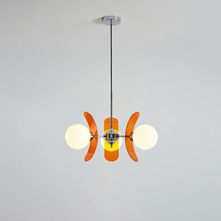 Phosphorescent Modern Glass Chandelier