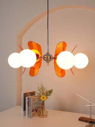 Phosphorescent Modern Glass Chandelier