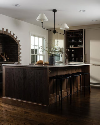 Orion Transitional Metal Chandelier