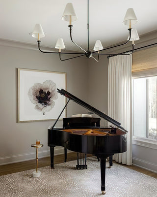 Orion Transitional Metal Chandelier