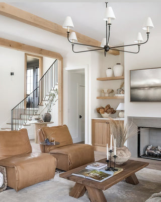 Orion Transitional Metal Chandelier