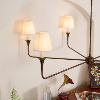 Piaf Grande Farmhouse Brass Chandelier