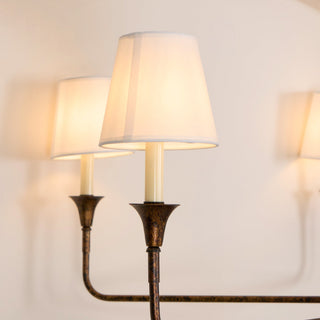 Piaf Grande Farmhouse Brass Chandelier